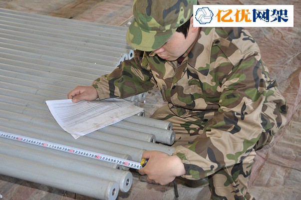 龙海网架杆件复核